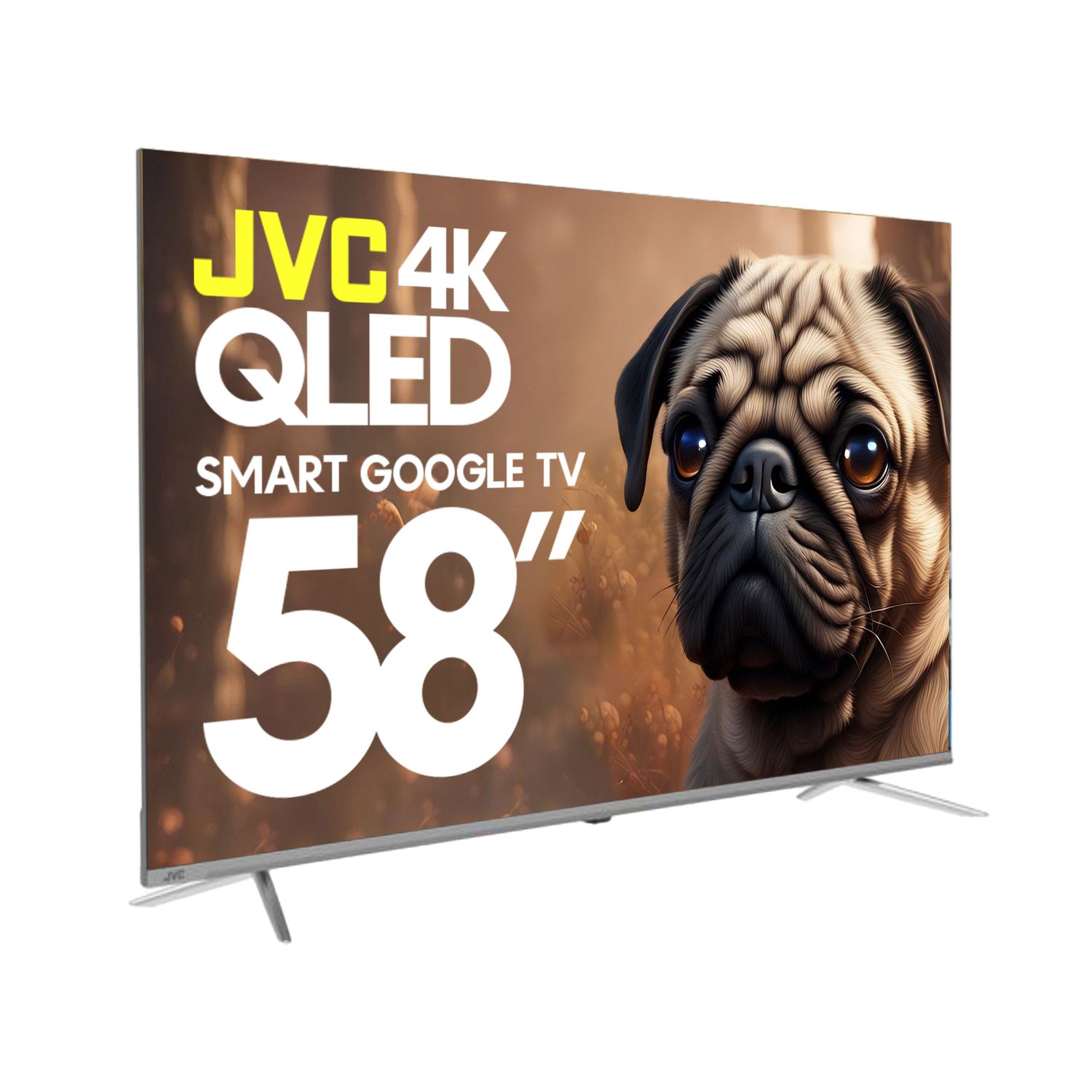 JVC 58 INCH QLED UHD 4K Smart TV