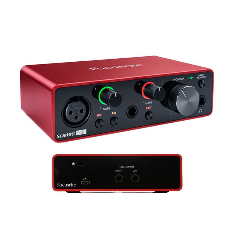 Scarlett Solo 3rd Generation Audio Interface