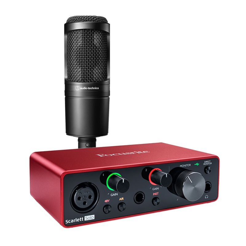 Scarlett Solo 3rd Generation Bundle