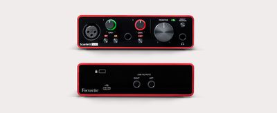 Interfaz de Audio USB Focusrite Scarlett Solo 3.ª Generación