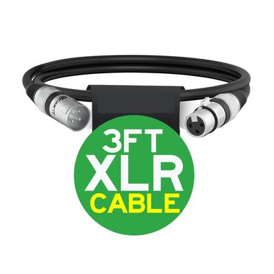 XLR CABLE 3ft