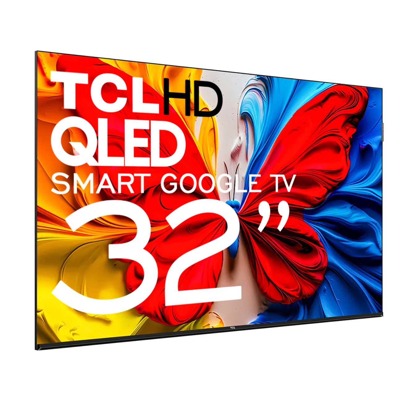 TCL 32 Inch QLED Smart Google TV with HDR10 &amp; Dolby Audio – Bezel-Less Design 32S5K