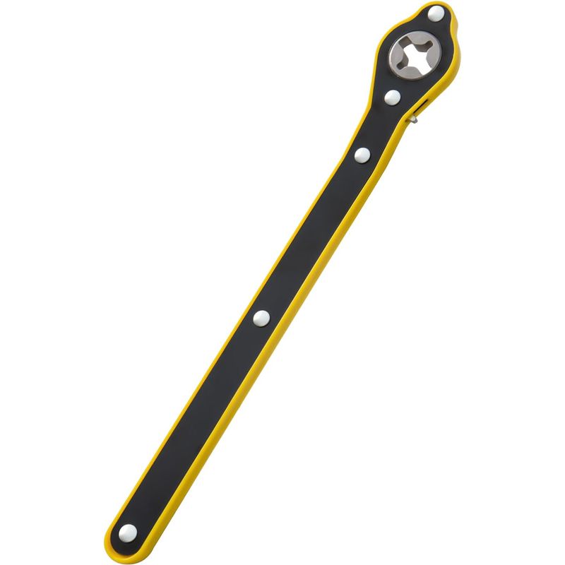 llave de trinquete de 360 grados con mango largo para gato de tijera de automóvil