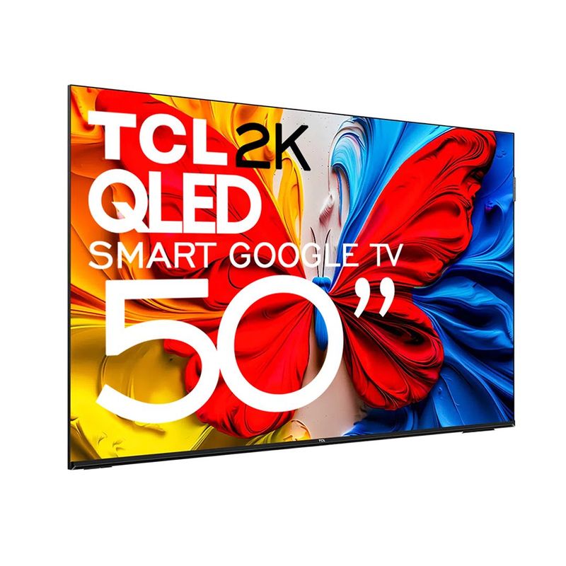 TCL 50 inch QLED Smart Google TV 50S5K-A with HDR10 and Dolby Audio
