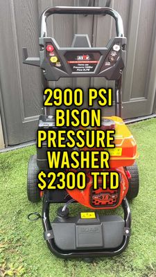 Alquiler de lavadora a presión Bison 3000 PSI Trinidad