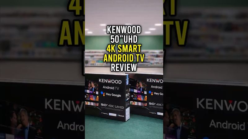 Kenwood 50 Inch 4K UHD HDR Smart Android TV – LTK-K50C54A
