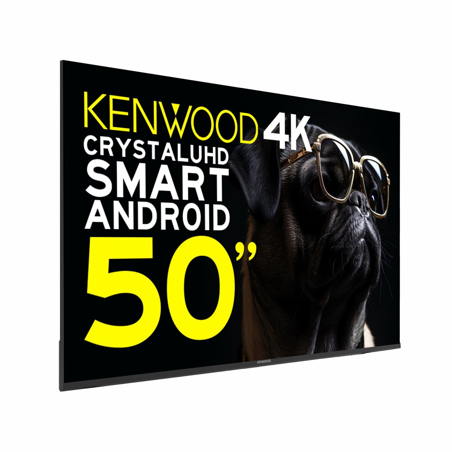 Kenwood 50 inch 4K UHD Smart Android TV LTK-K50C54A with Android TV, Google Assistant, and built-in Chromecast