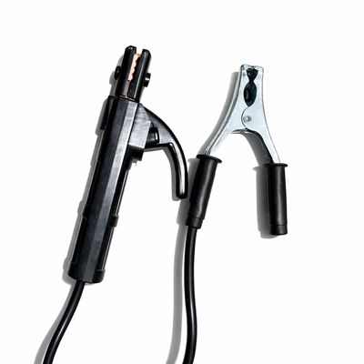 Soporte de electrodos y abrazadera de tierra incluidos con soldador de arco de 120 amperios - juego de accesorios de soldadur