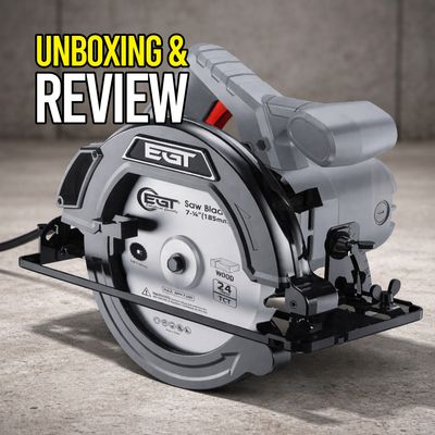 EGT 7-1/4" 1200W Corded Circular Saw (110V)