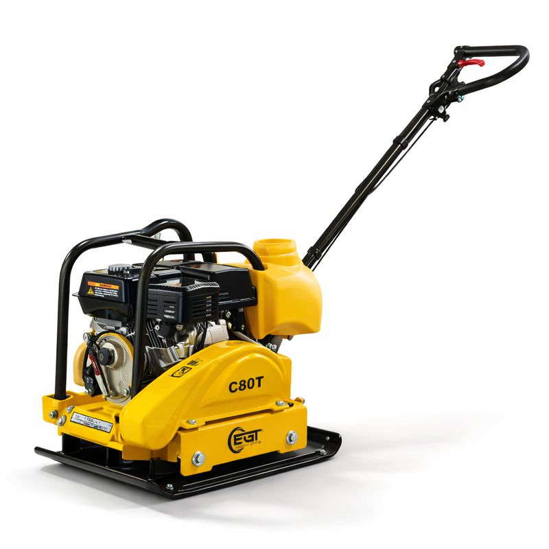 Alquiler de Compactadora de Placa – Motor a Gas de Alta Potencia