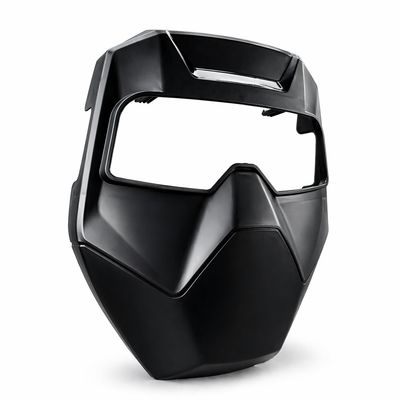 Welding goggles face mask frame without lens on white background