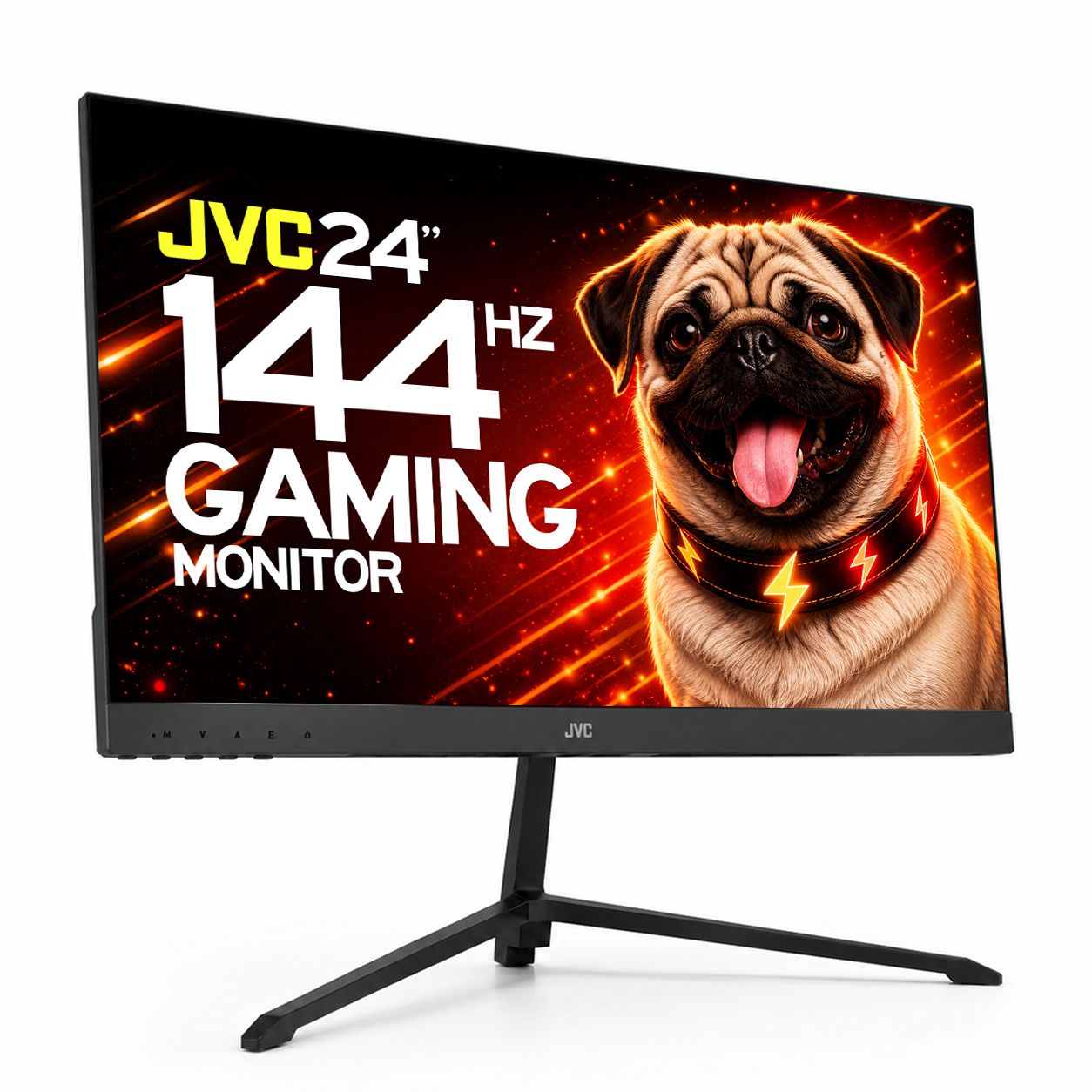 JVC 24” Full HD 144Hz Borderless Gaming Monitor – LT-MK24220