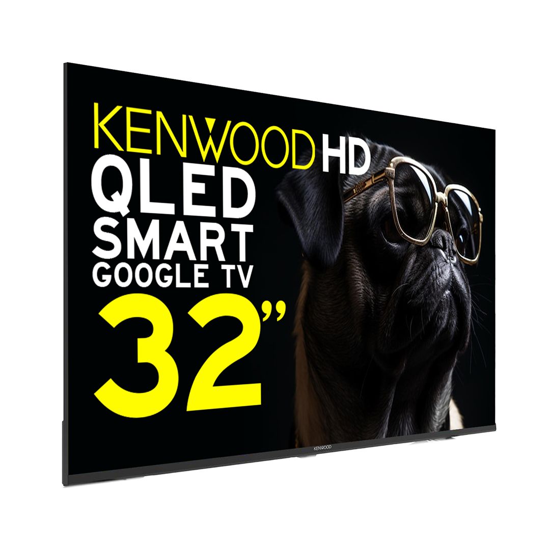 Kenwood LTK-K32M15G6 Smart TV QLED HD de 32” con Google TV