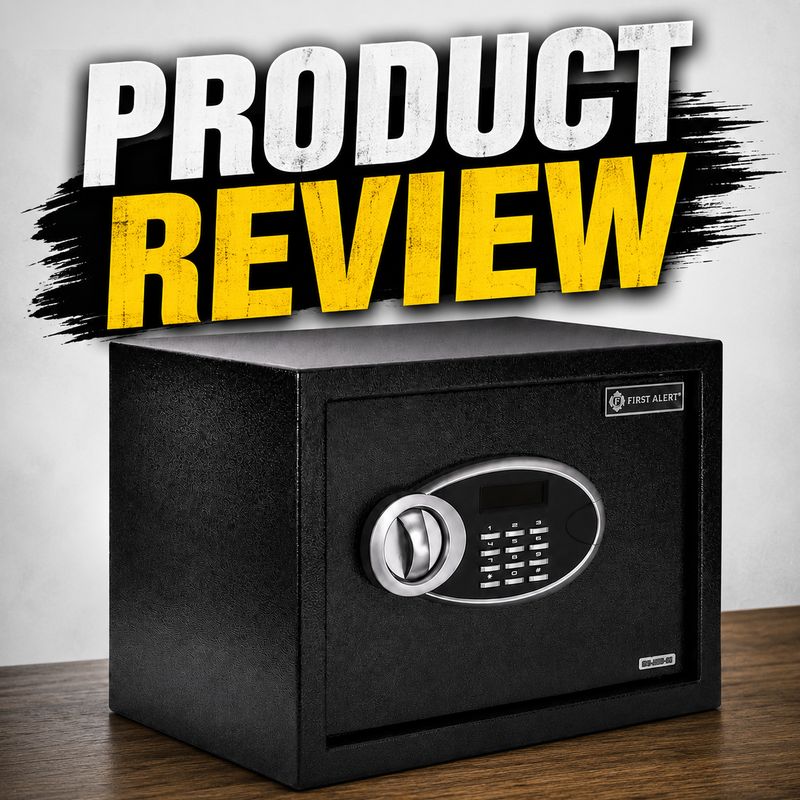Caja Fuerte Digital Antirrobo First Alert 4005DFB – 0.73 Pies Cúbicos Resistente al Agua