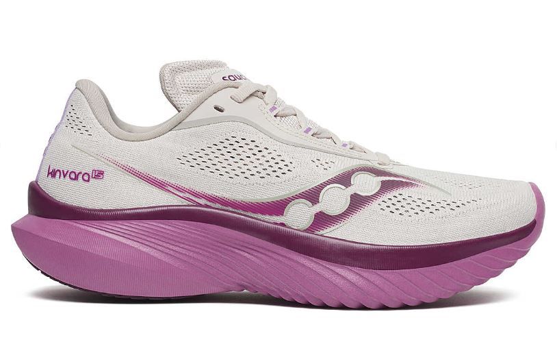 Kinvara 15, Size: 6.0, Color: Moon/Viola