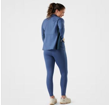 Active Fleece Tight, Color: Nightfall Blue, Size: M