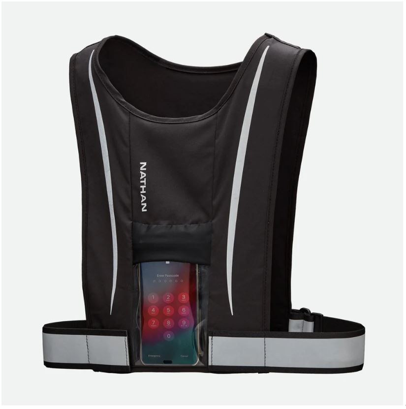 Hypernight Stash Reflective Vest, Color: Black, Size: OSFM