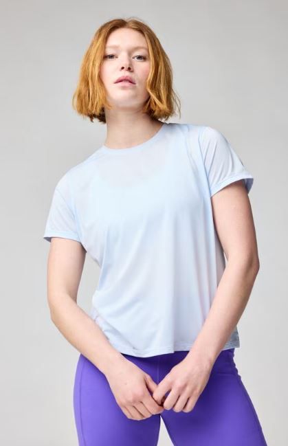 Dash Short Sleeve, Color: Halogen Blue, Size: XS