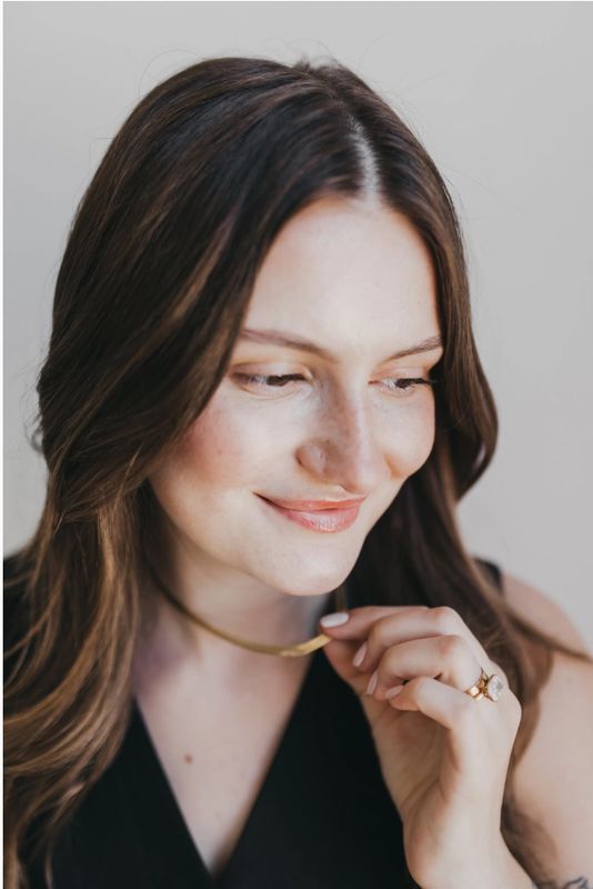 5MM HERRING BONE GOLD NECKLACE 18&quot;