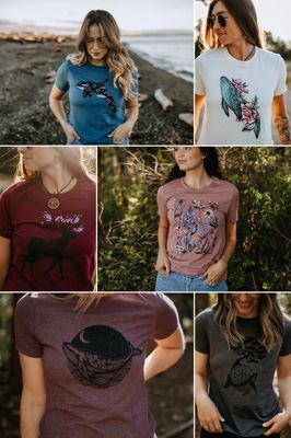 WCK LADIES RELAXED FIT TEE