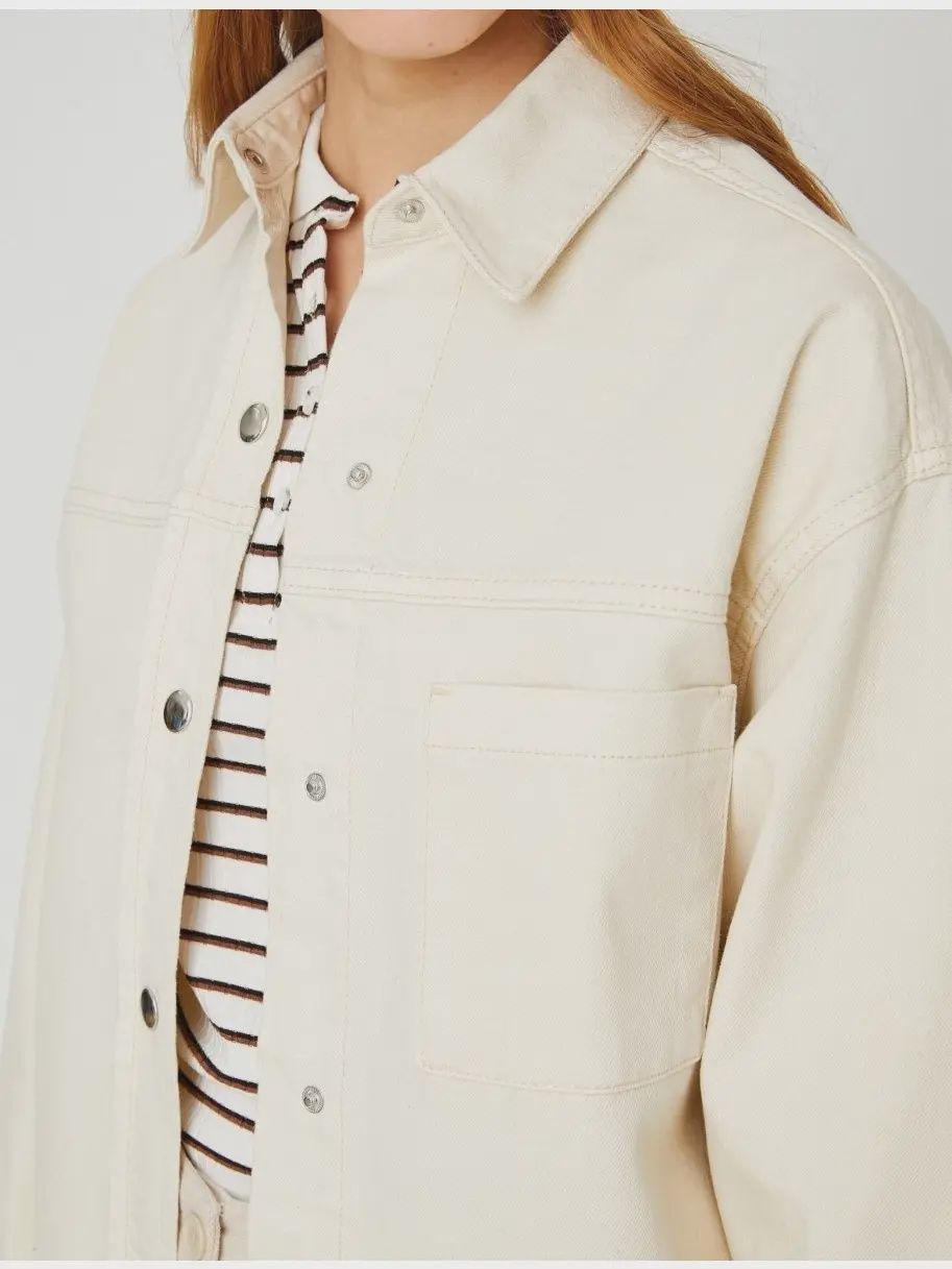 OVERSIZED DENIM SHACKET