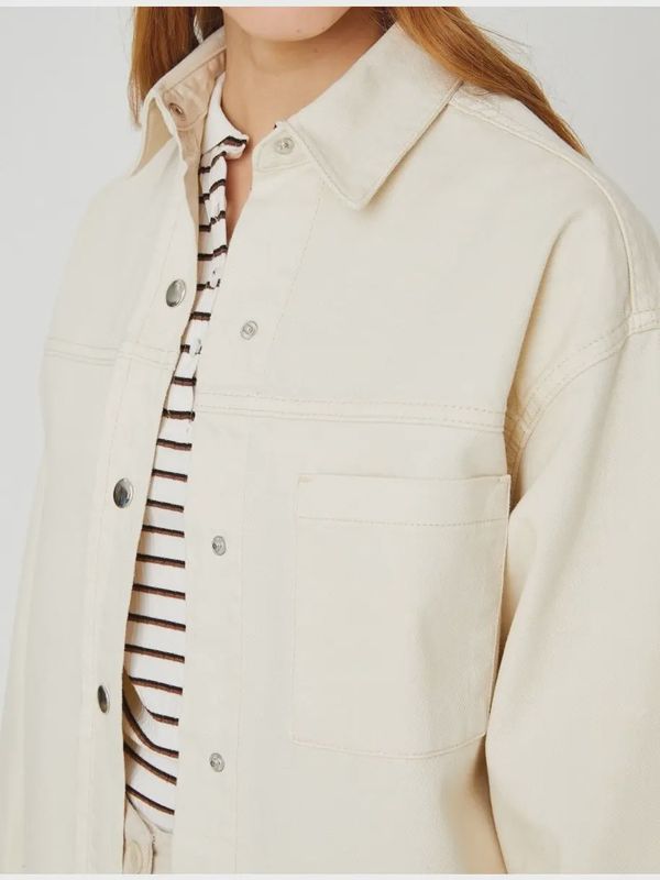 OVERSIZED DENIM SHACKET