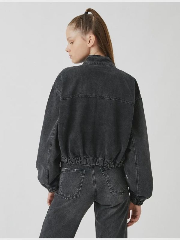 JEAN BOMBER JACKET