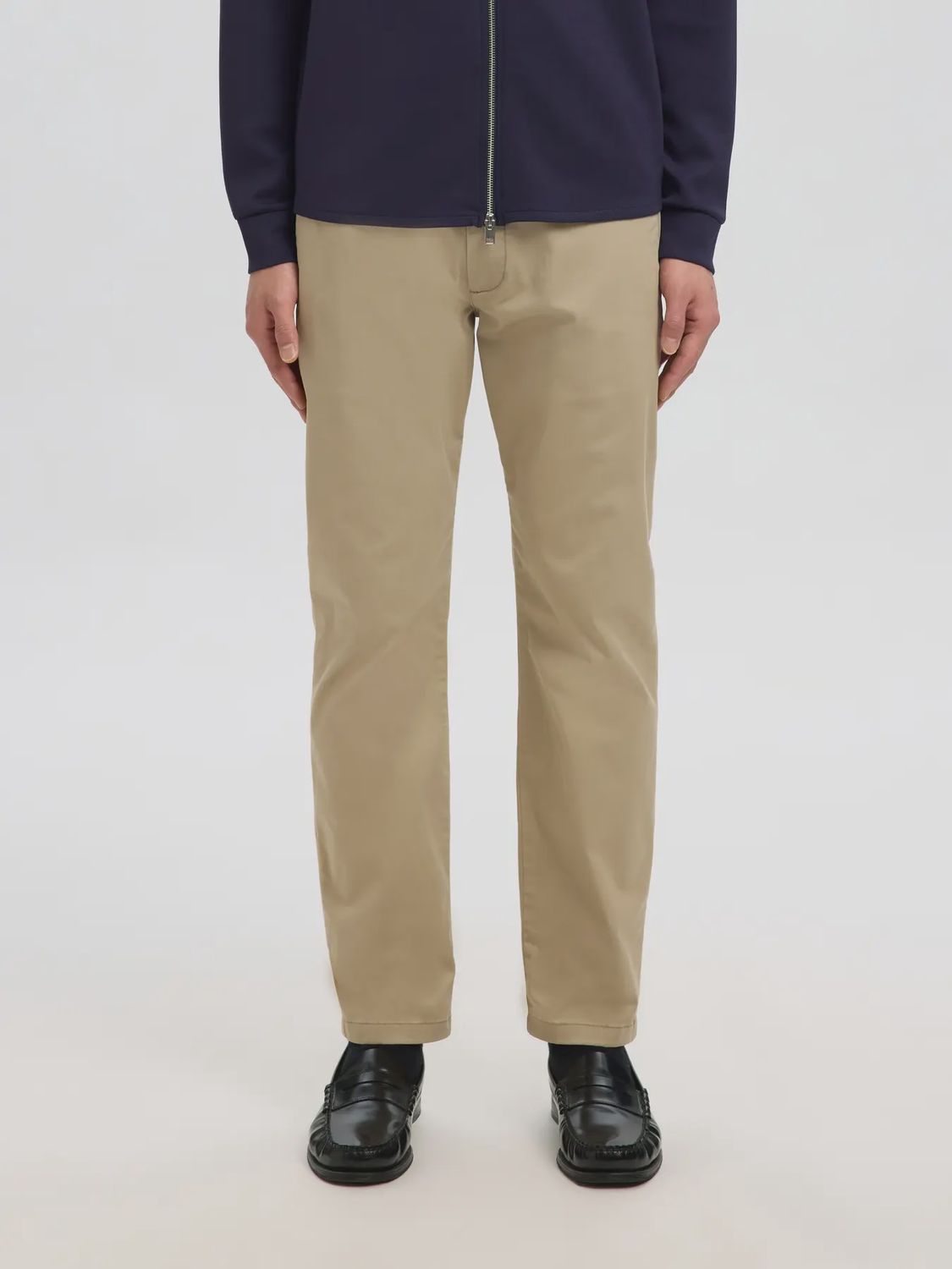 NEW MILES FLEX PANT SLIM, Colour: GREIGE, Size: 31