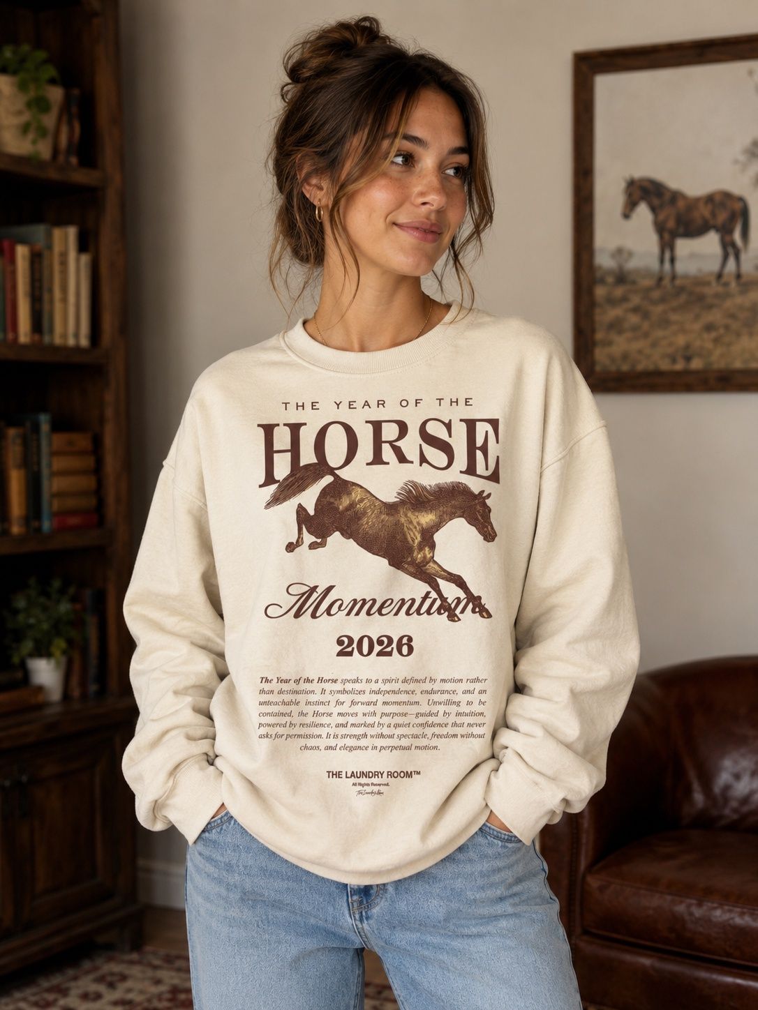 YEAR OF THE HORSESWEATSHIRT