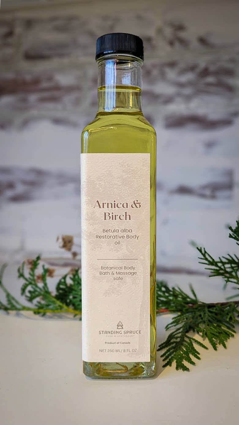Birch &amp; Arnica body and bath oil