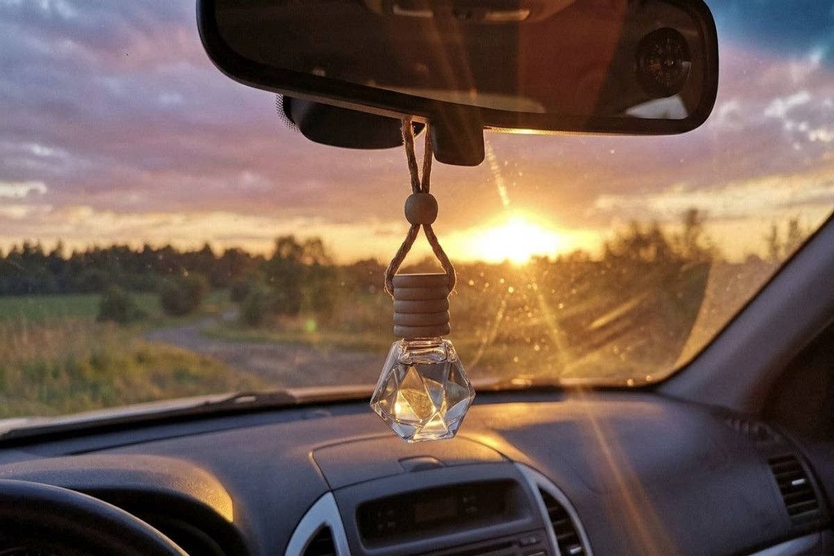 Car &amp; Small Space Diffuser - Road Trip (Eucalyptus, Warm Spice, Cedarwood, Balsam), STYLE: Diamond