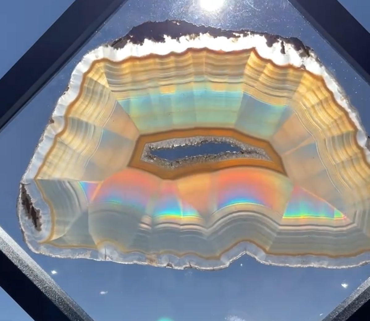 Iris Agate from Prineville, Oregon - Muesum Grade