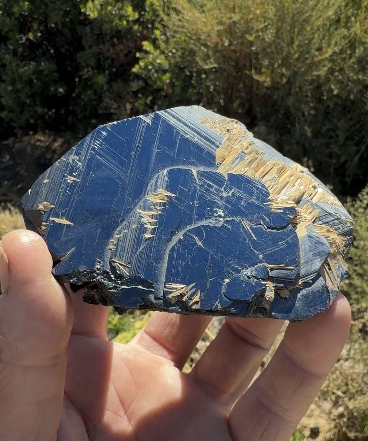 Rutilated Hematite – Novo Horizonte, Bahia, Brazil