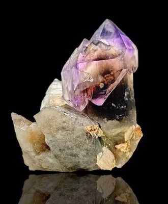 Smokey Amethyst Scepter in Matrix from Montana’s Legendary Little Gem Mine