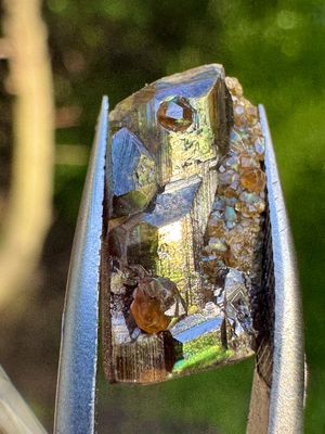 Rainbow Garnet – Jewelry-Ready Specimen from San Pedro Mountain, New Mexico 7.0 ct | 15.5mm x 8.15mm x 4.1mm