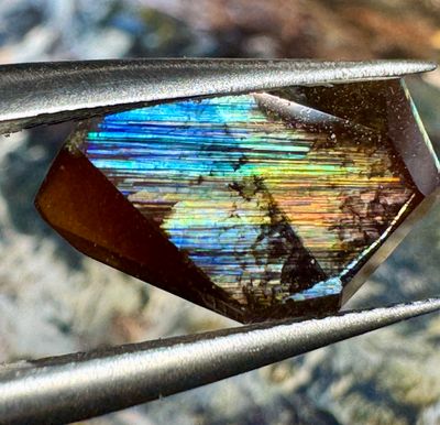 Faceted Stones From San Pedro Mtn., New Mexico