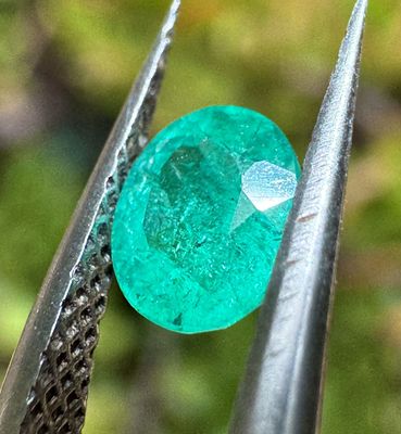 Paraíba Tourmaline (Cuprian Elbaite) – Batalha Mine, Paraíba, Brazil 0.44 ct | 4.95mm x 4.2mm x 3.3mm