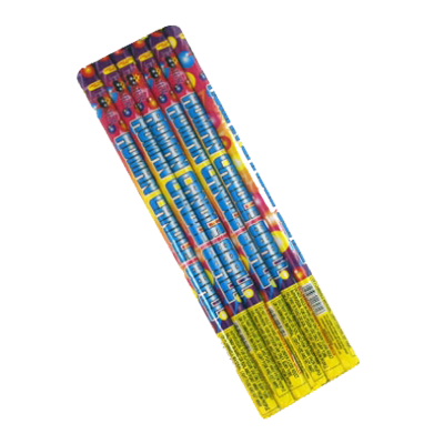 5 Ball Color Pearl With Bang Roman Candle Each