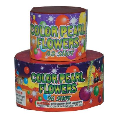 48 Shot Color Pearl Flower WC