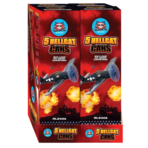 5&quot; Hellcat Cans (60-Gram Cannisters)