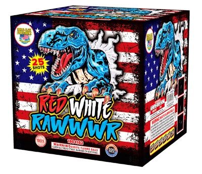 Red White Rawwr-cs.4/1