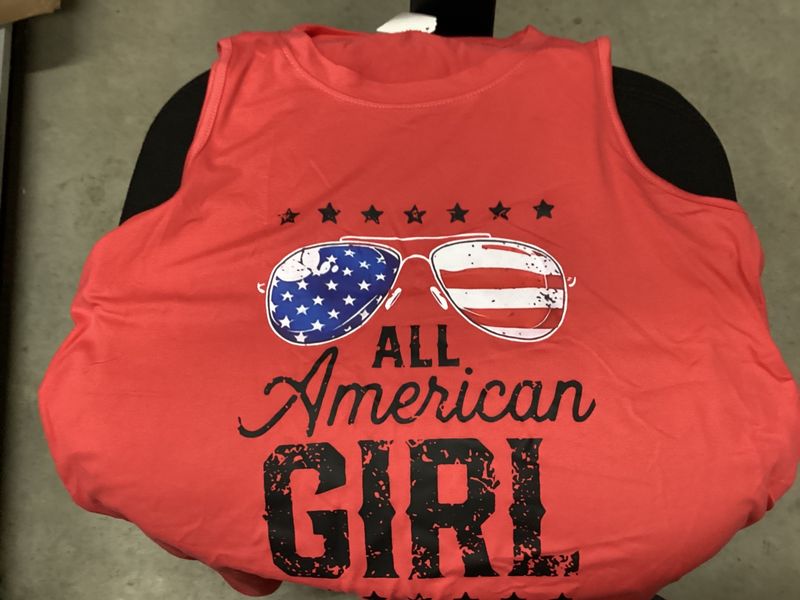 All American Girl Red Shirt