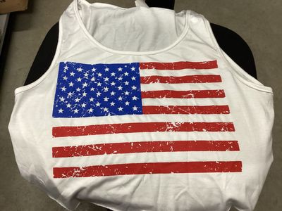American Flag Tank Top