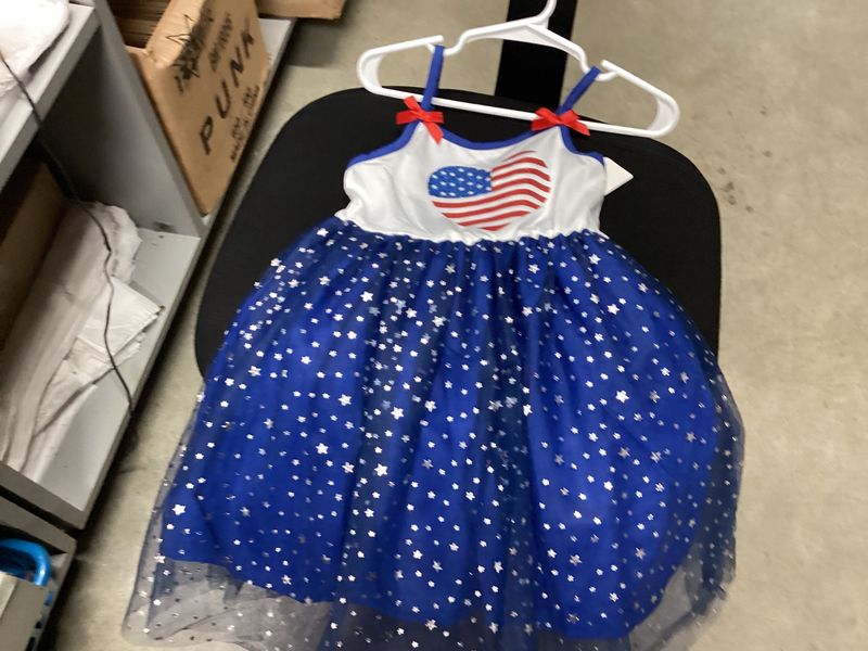 American Flag Tank Top Tutu Dress