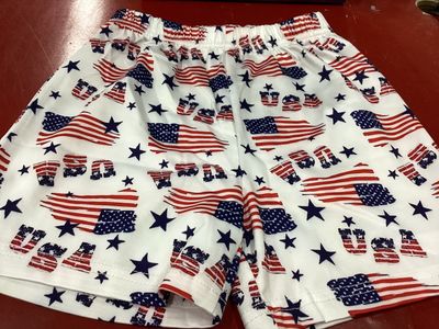 Flag shorts/kids