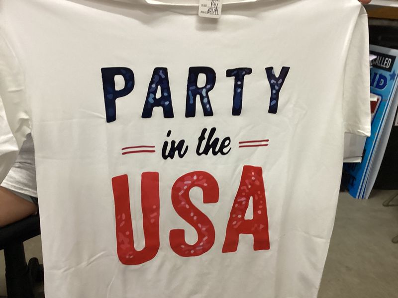 Party in the USA white tshirt
