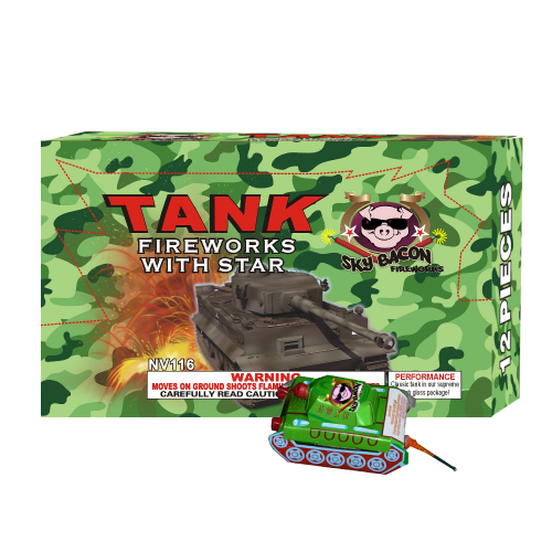 Tank With Star Sky Bacon