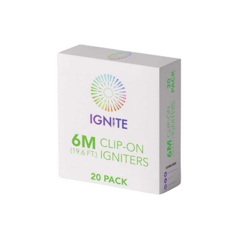 Ignite 6M Clip On Igniters 20 Pack