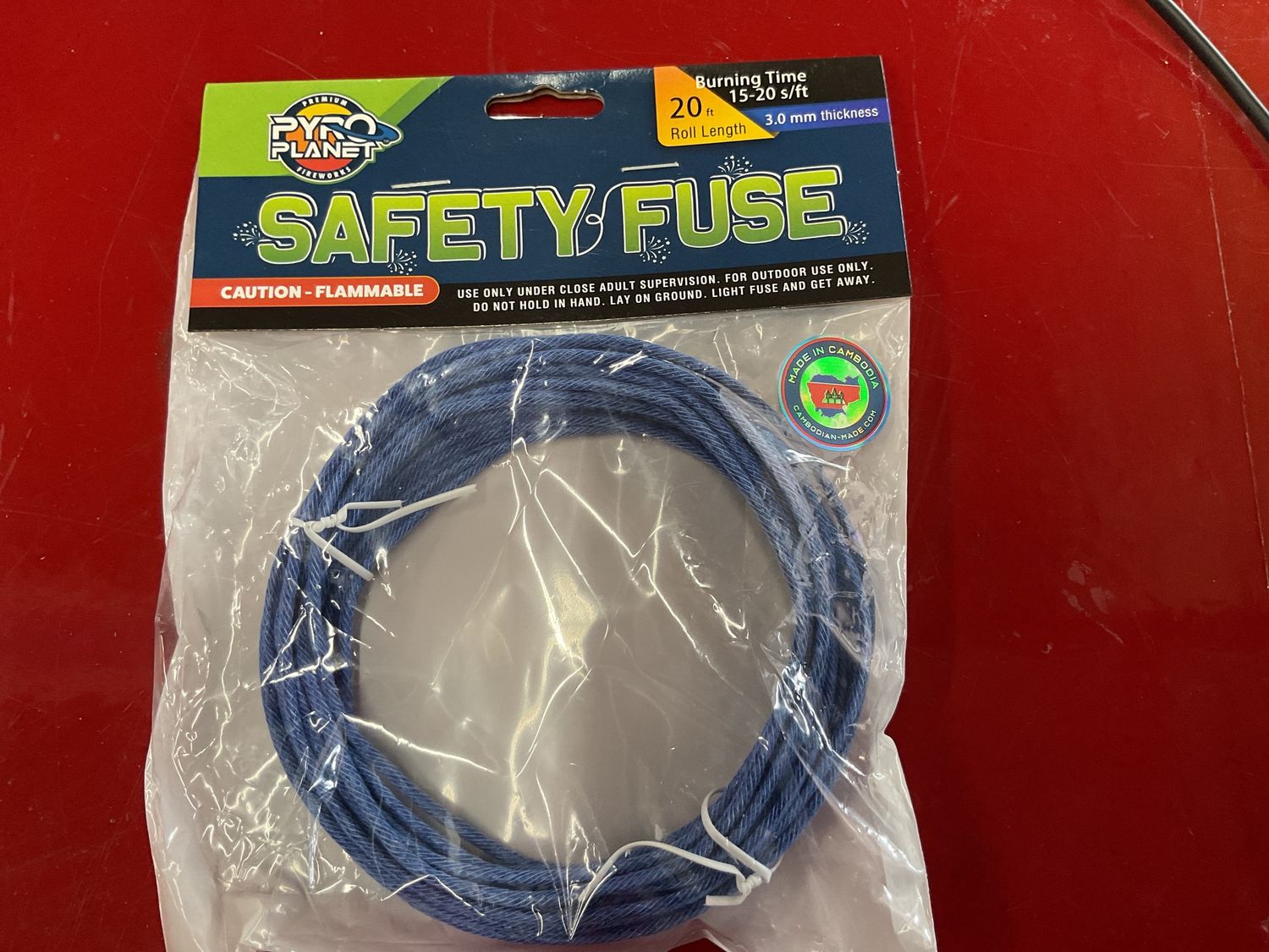 Safety Fuse 15-20 sec