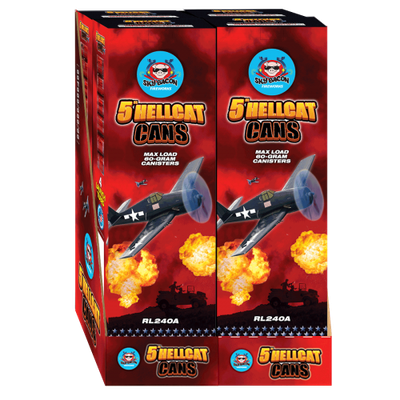 5" Hellcat Cans  24 shot
